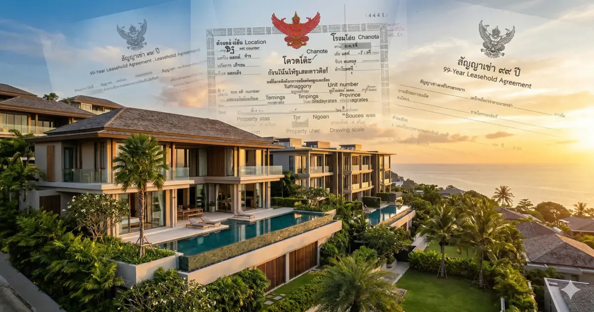 Thailand's 99-Year Leasehold: What It Means for Foreign Property Buyers in 2026