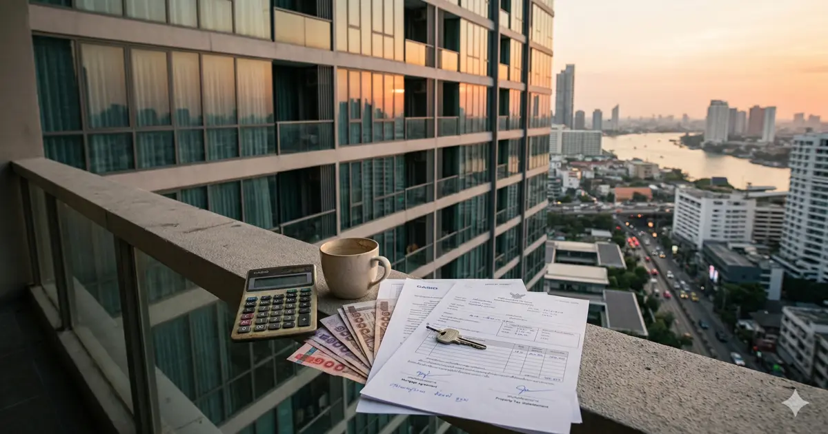 태국 콘도를 10년간 소유할 때의 ‘진짜’ 비용: 브로셔에 없는 것들