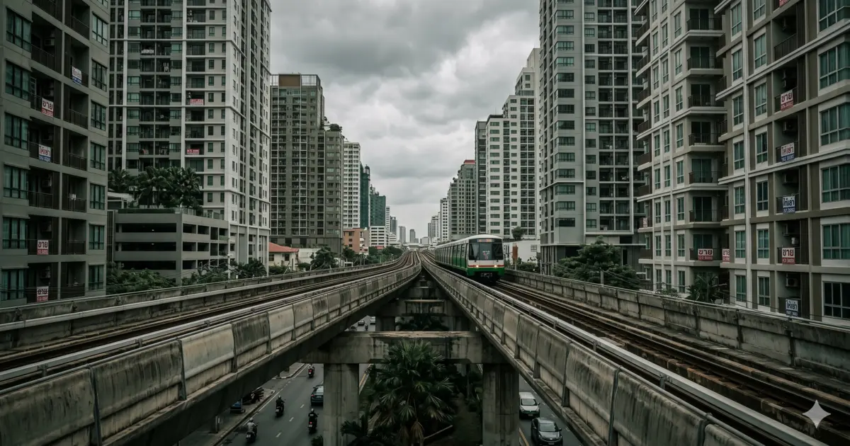 Почему покупка кондоминиума в Бангкоке рядом с BTS может стать вашей худшей инвестицией в 2026 году
