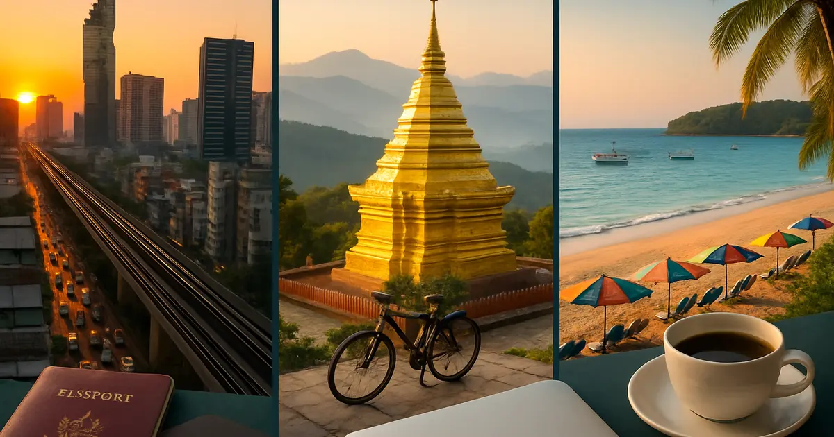 การใช้ชีวิตในประเทศไทยมีค่าใช้จ่ายจริงแค่ไหนสำหรับชาวต่างชาติในปี 2026? เปรียบเทียบ กรุงเทพฯ vs เชียงใหม่ vs ภูเก็ต