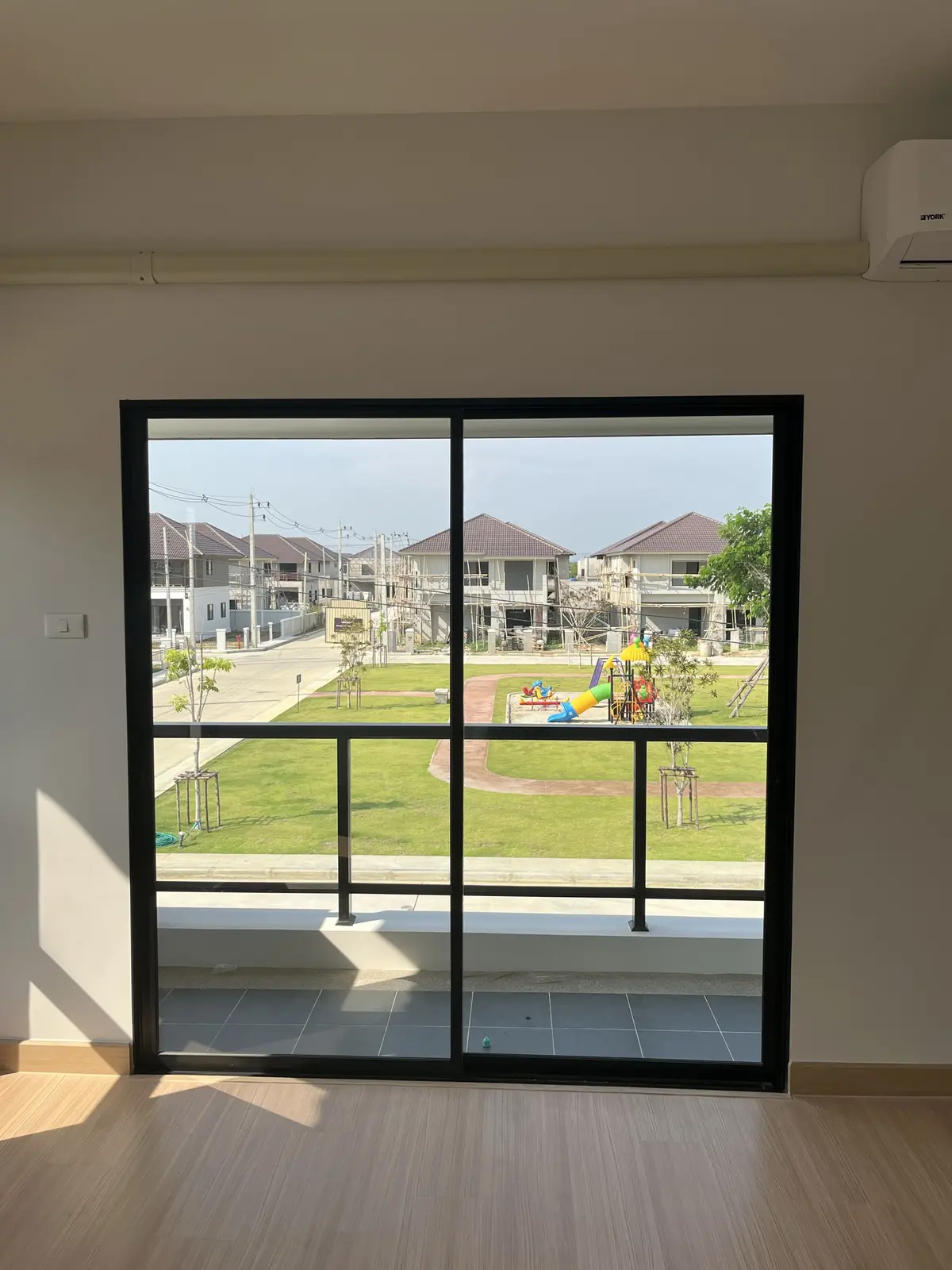 View from the bedroom balcony