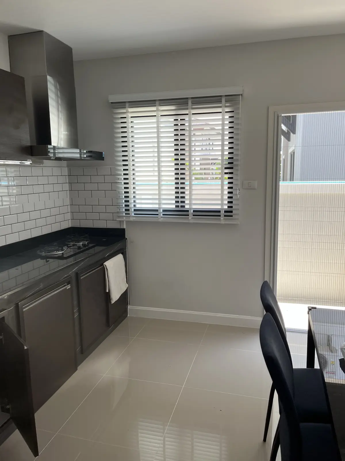 Dining area near the kitchen
